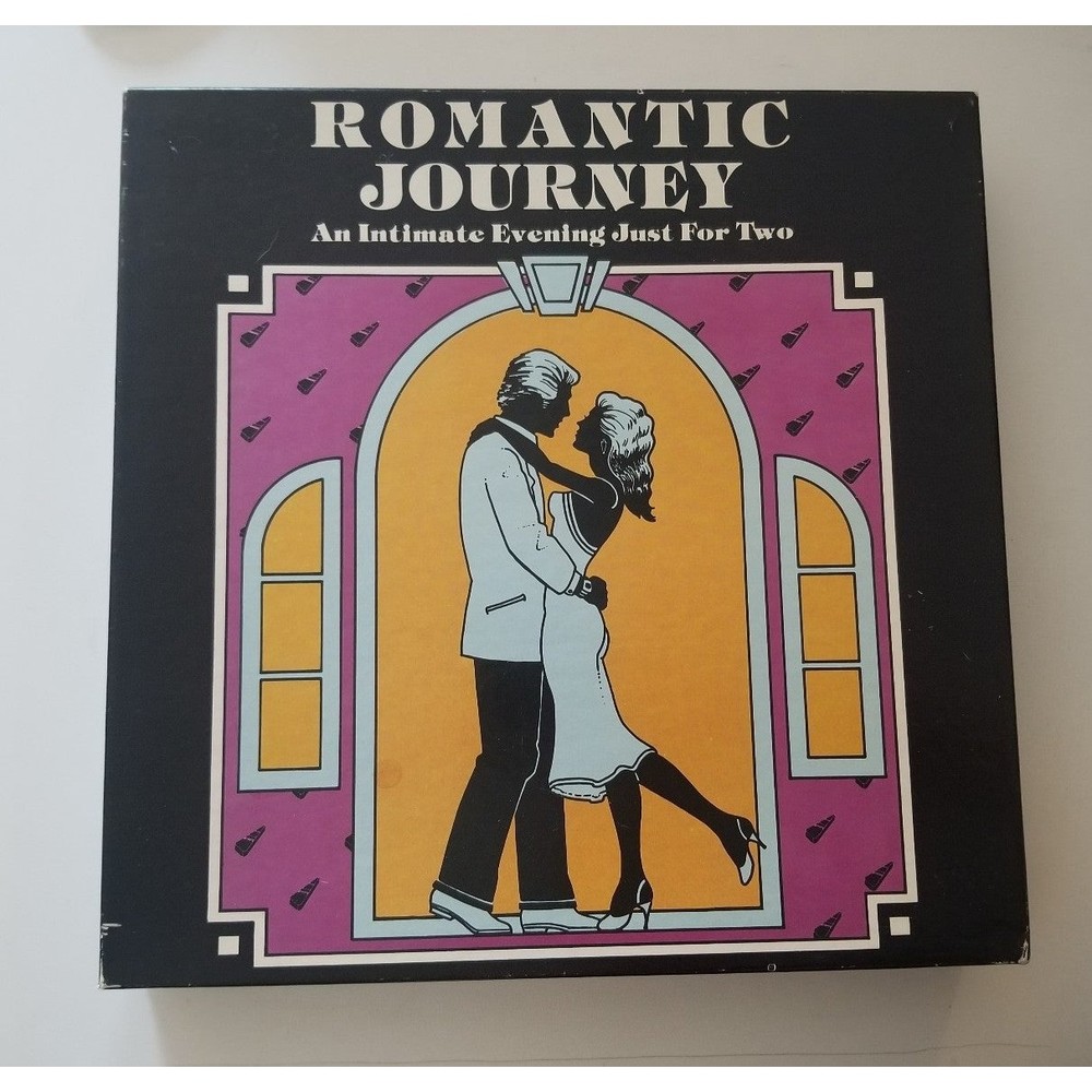 Romantic Journey intimate board game vintage 1987 rare